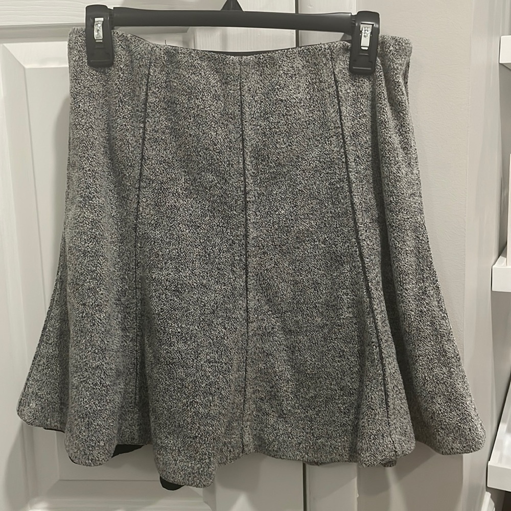Loft gray skirt